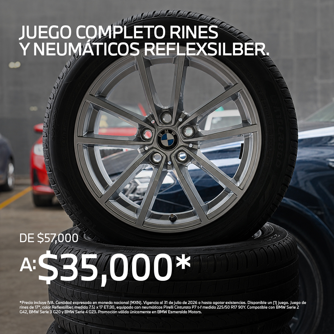 Juego rines Reflexsilber $35,000